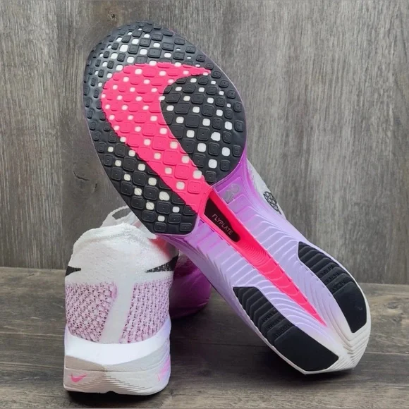 Nike ZoomX 🔥 Vaporfly Next% 3 White Vivid Purple DV4129-104 Men's Size 12 13 NEW - Picture 8 of 15